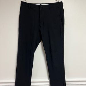 Rhone Commuter Slim City Pants Black Sz 32x32